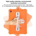 thumbnail image 2 of Case for iPad 9th/8th/7th Generation 10.2 inch Case with Shoulder Strap, Shockproof Handle Kickstand, Orange, 2 of 7