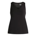 thumbnail image 5 of Time and Tru Women's High Low Tank Top, Sizes XS-XXXL, 5 of 5