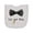AC-Heather Grey, variant on Inktastic I've Got This Black Bow Tie with Wedding Ring Newborn Bib