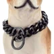 thumbnail image 1 of Gzmzc Collar De Cadena Para Perros Color Negro Acero Inoxida, 1 of 5