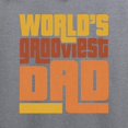 thumbnail image 3 of CafePress - World's Grooviest Dad Hooded Sweatshirt - Pullover Hoodie, Hooded Sweatshirt, 3 of 3