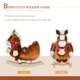 Yipper! Toys Baby Rocker Chair with Horse Theme