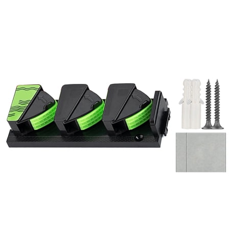 Adjustable Fishing Rod Wall Mount Vertical Organizers Strong Structure Antiscratch Design Rod Holder For Compacts Spaces