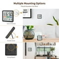 thumbnail image 5 of VOCOO Digital Hygrometer and Thermometer with Accurate Temperature and Humidity Sensor for Indoor Air Quality, 5 of 8