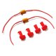thumbnail image 3 of 1 Par Adaptadores Antiparpadeo Impermeables 39ohm 10W Decodificadores Resistencia Carga, 3 of 9