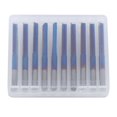 thumbnail image 1 of Flute Milling Cutter,ZDZCYS22DL 10Pcs 3.175mm Handle Cemented Carbide Milling Cutter Milling Accessories Ultimate Reliability, 1 of 10