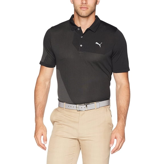 Evoknit Dassler Polo - Puma Black - L