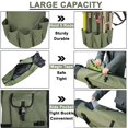 thumbnail image 2 of czcpp-Fishing Rod Case Portable Fishing Pole Bag Waterproof Fishing Rod Reel Tackle Storage Bag Multifunctional Fishing Gear Organizer Travel Carry Case Fishing Bag Gift (Green), 2 of 4