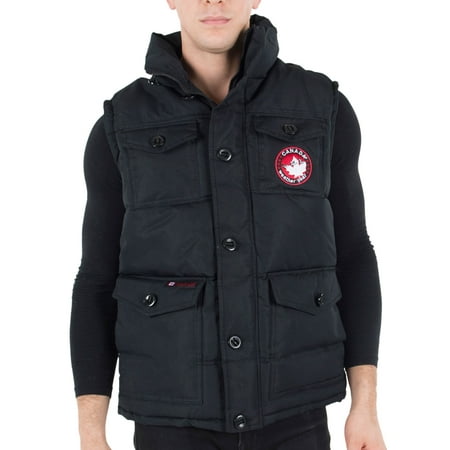 Canada Weather Gear Men's Insulated Vest (Best Foul Weather Gear)