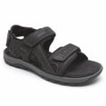 thumbnail image 2 of Rockport  Men's Trail Technique Sandal Adjustable Sandal Black , 9 M US, 2 of 2