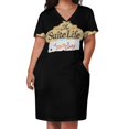thumbnail image 3 of suite life of zack and cody logo Loose Pocket Dress cocktail dresses dress women summer 2025, 3 of 7