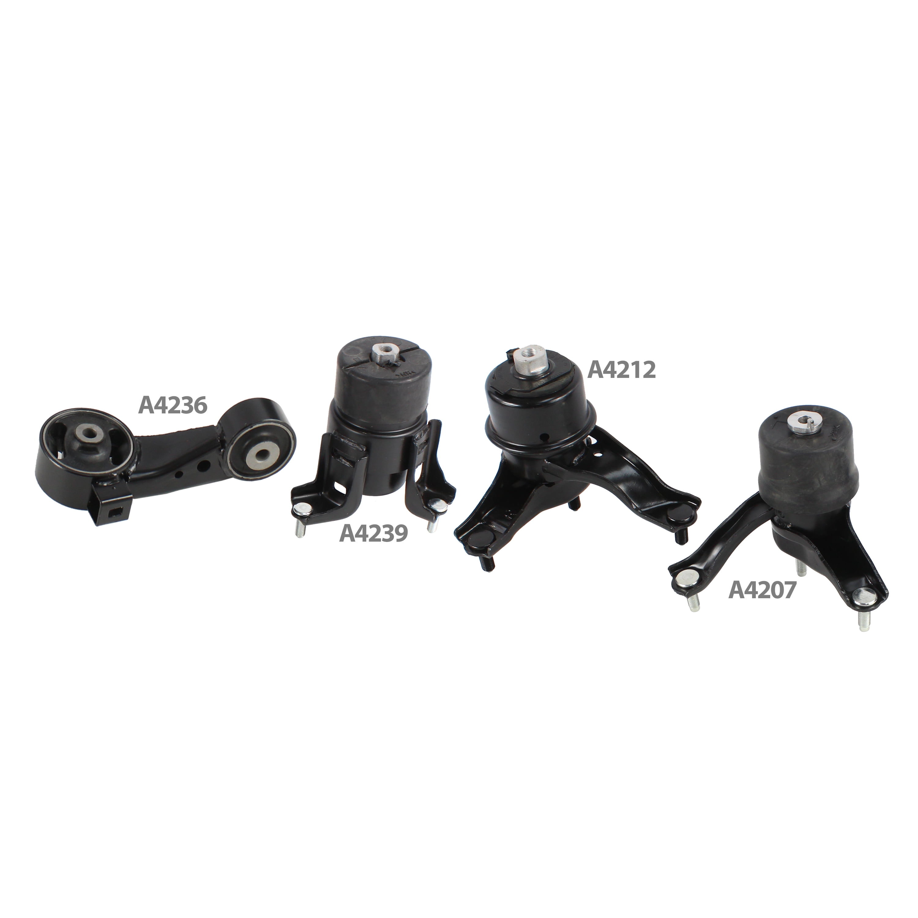 DNJ MMK1047 Engine Motor Mount & Trans. Kit Parts 4PCS Fits Cars & Trucks 02-06 Toyota 3.0L DOHC