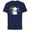 Navy, variant on PIXAR Toy Story ‘Tis The Season For Winter Magic Holiday - Short Sleeve Cotton T-Shirt for Adults - Customized-Black