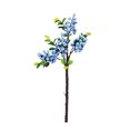 thumbnail image 1 of Cranberries Simulation Branch Fake Berries Fruit Bouquet Decorations Wild 4 Forks Colorful 1pc 47CM Artificial Flower, 1 of 6