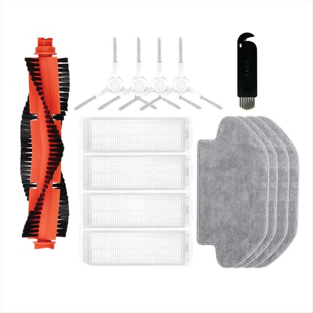 Para Robot Vacuum Mop 3C / B106CN / 3290 / 3490 / 3690 Roller Side Brush Filter Mop Cloths Accesorio