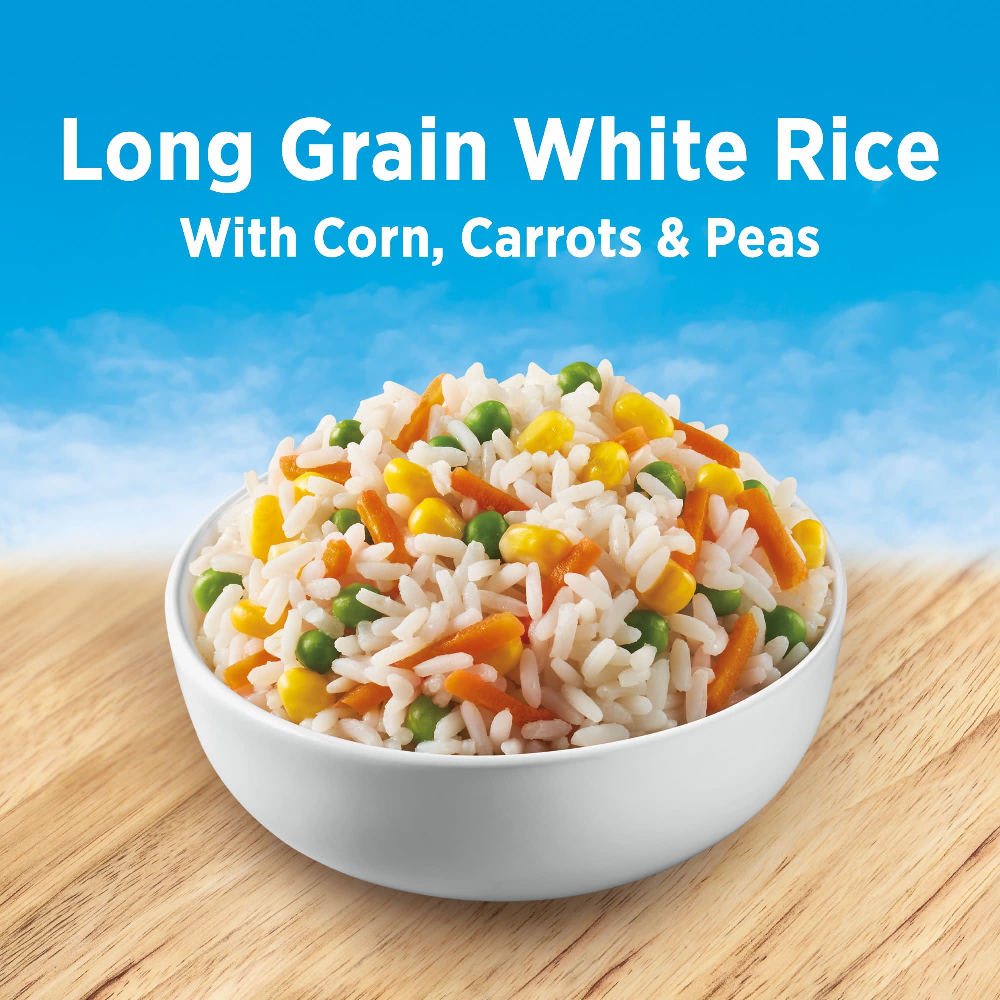 Birds Eye Steamfresh Long Grain White Rice with Mixed Vegetables, Frozen Side, 10 oz. Bag
