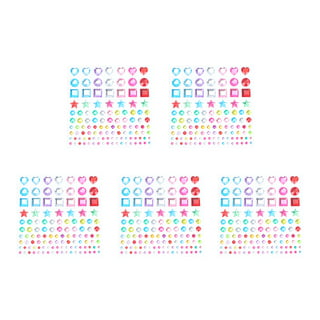 Frcolor Sticker Rhinestone Kids Crystal Self Adhesive Gems Jewels Stickers  Crafts Bling Craft