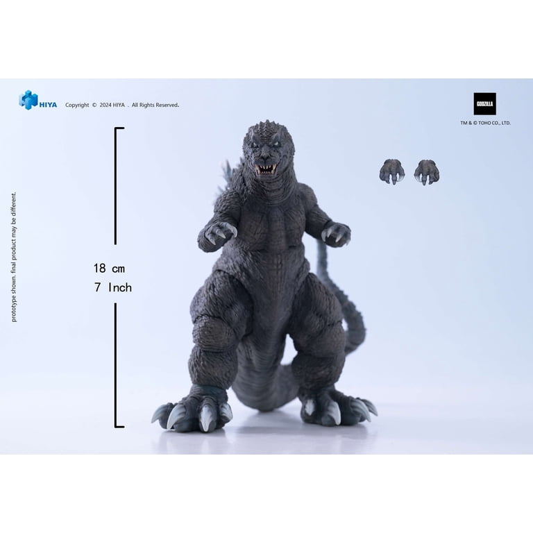 Hiya Toys, Godzilla, 7-inch, Exquisite Basic Series, Multicolor