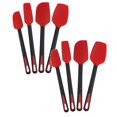 thumbnail image 1 of Oleegame 2PC Tin Foil Roll Red Kitchen Daily Necessities New Four Piece Set Multifunctional Silicone Spatula Scraper Butter Red, 1 of 9