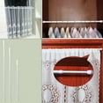 thumbnail image 2 of High Quality Durable Iron Curtain Poles Adjustable Curtain Rods Home Multifunction Necessities Accessories Extendable Poles, 2 of 5