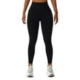 thumbnail image 1 of Pantalones de yoga adelgazantes Secado rápido Talle alto Control de barriga Leggings de mujer transpirables para gimnasio Negro 10/M, 1 of 8