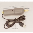 thumbnail image 6 of Gray USB Mini Electric Drill Kit with Drill Bits for Resin Plastic Wood Polymer Clay Jewelry Pendant Making Supplies, 6 of 14