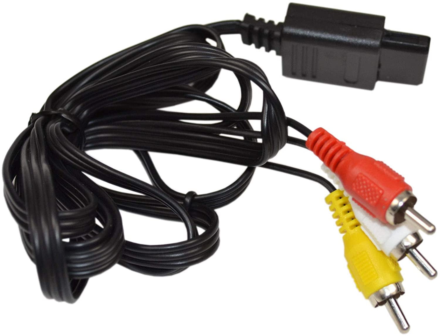 HQRP Audio Video AV Cable Cord Compatible with Nintendo Super NES TV