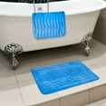thumbnail image 2 of Lavish Home 67-10-I 2 Piece Memory Foam Bath Mat Set, Ivory, 2 of 7