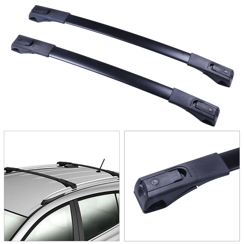 SCITOO fit for 2013 2014 2015 2016 2017 2018 for Toyota RAV4 Sport Utility Aluminum Alloy Roof Top Cross Bar Set Roof Rack Rail