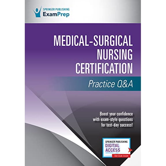 Pre-Owned Medical-Surgical Nursing Certification Practice Q&A, 9780826146014, 0826146015, Paperback, First Edition edition