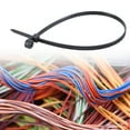 thumbnail image 6 of Zeiwohndc 100pcs Black Cable Ties 12inch Screw Mount Hole Plastic for Automotive Wiring, 6 of 8