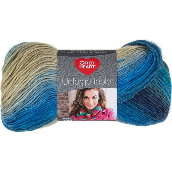 Red Heart Boutique Unforgettable Yarn-Regatta