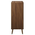 thumbnail image 3 of Dresser Drawer Chest, Walnut White, Wood, Mid Century Bedroom Living, Modern Contemporary HB35655, 3 of 8