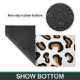 thumbnail image 6 of Black and Orange Of Leopard Print Kitchen Rugs Sets Of 2,Anti Fatigue Kitchen Mat Rugs Non Slip Washable,Decorative Kitchen Floor Mats for Kitchen,Sink,Laundry,17"x30"+17"x47", 6 of 7