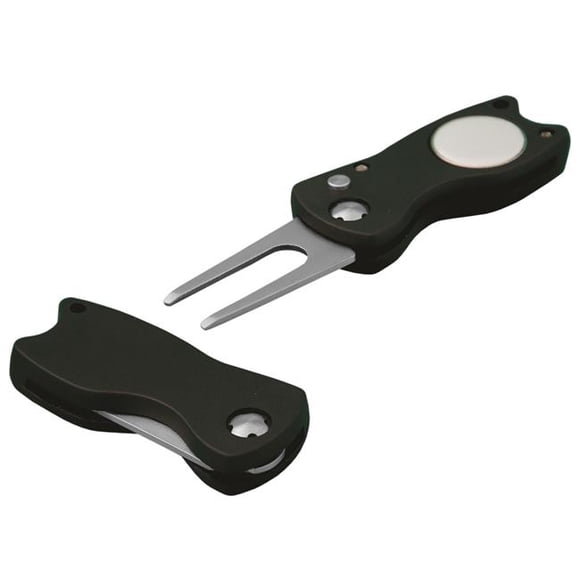 Debco G7325 Fix All Divot Repair Tool with Ball Marker - Black / Silver