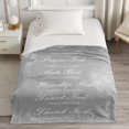 thumbnail image 5 of Christian Gifts for Women, Catholic Gifts, Religious Gift Grey Blanket Throw with Inspirational Bible Verse Scripture Print Blanket Throw 50x60 inch Christian Birthday Gifts Spiritual Gift, 5 of 6