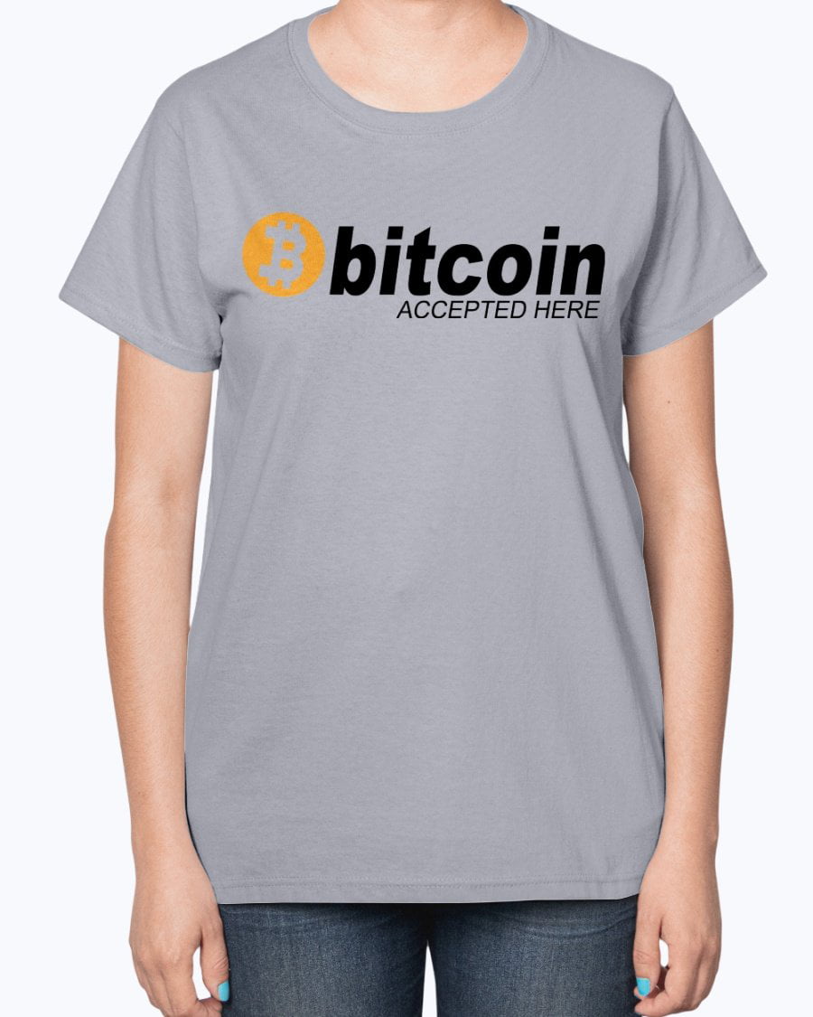 Bitcoin T-Shirt ACCEPTED HERE
