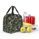 thumbnail image 5 of Disketp Flamingos And Palm Leaves Bolsa Térmica para Almuerzo para Hombre y Mujer, Ideal para Trabajo, Senderismo y Picnic, 5 of 8