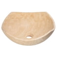 thumbnail image 3 of Arched Edges Bowl Sink - Honed Beige Travertine, 3 of 19