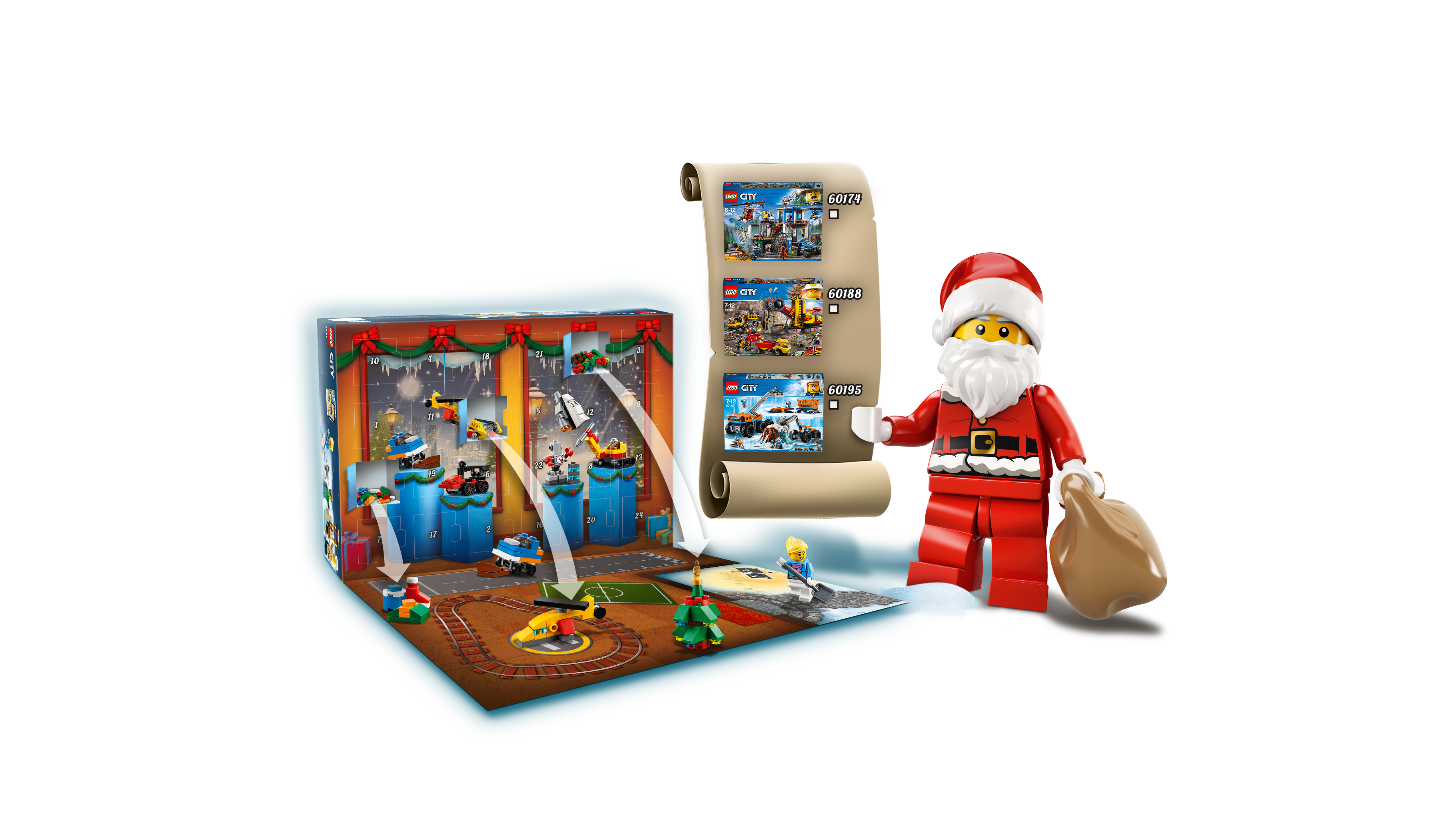 60201 lego city advent calendar