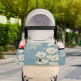 thumbnail image 5 of DIXRUYEE Stroller Organizer Young Life Amid White Blossoms Printed, 5 of 7