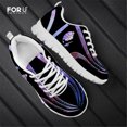 thumbnail image 1 of Chaussures Plates Mode 2021 pour Femmes Zodiac Design Vierge 3D Motif Respirant Confortable Lacets Espadrilles Décontractées, 1 of 5