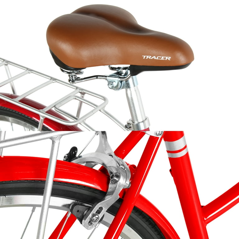 Tracer Osaka Hybrid City Bike for Women, Steel Frame