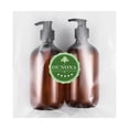 thumbnail image 4 of TEHAUX Leak-proof Hand Wash Brown Bottle Lotion Container Versatile Light Brown 2PCS, 4 of 7