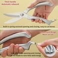 thumbnail image 4 of Fangsheng Kitchen Scissors, Heavy Duty Stainless Steel Poultry Shears, 4 of 8
