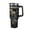 black-style, variant on Horror Movies-MichaelMyers Large Capacity Car Cup, 40oz Stainless Steel Travel Mug With Handle, Double Layer Vacuum Insulated Cup, Coffee Cup , With Lid And Straw