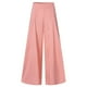 thumbnail image 4 of Pantalones de pierna ancha para mujer, informales, sólidos, elegantes, de cintura alta, pantalones acampanados, pantalones con cremallera Fridja  hfkajh100235, 4 of 9