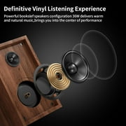 EYESEN Bluetooth Turntable HiFi System and record player with 36W Speakers & Magnetic Cartridge