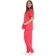 thumbnail image 2 of Conjuntos de uniforme médico para mujer Uniformes médicos de seis bolsillos (cuello en V con pantalón cargo), 2 of 5