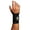 Black, variant on Ergodyne ProFlex® 4000 Single Strap Wrist Support, Black, XL-Left